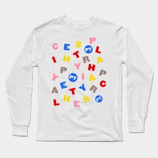 physical therapy (love on tour alphabet soup) Long Sleeve T-Shirt